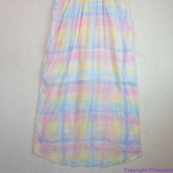 Eloquii Full Sleeve Wrap Dress‎ rainbow color tie-dye, 28 - Picture 10 of 16